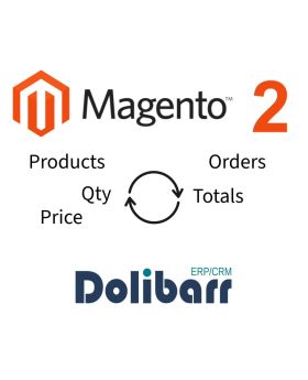 Magento 2 <-> Dolibarr ERP / CRM connect synchronize module PRO